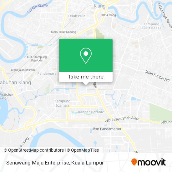 Senawang Maju Enterprise map