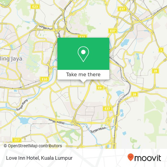 Love Inn Hotel map