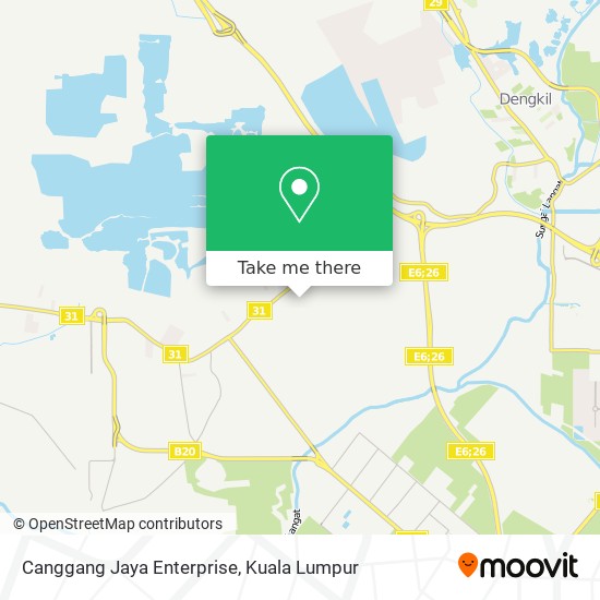 Canggang Jaya Enterprise map