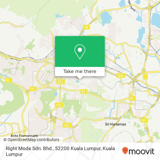 Right Mode Sdn. Bhd., 52200 Kuala Lumpur map