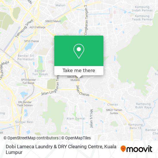 Peta Dobi Lameca Laundry & DRY Cleaning Centre