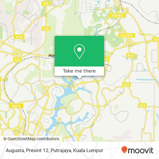 Peta Augusta, Presint 12, Putrajaya
