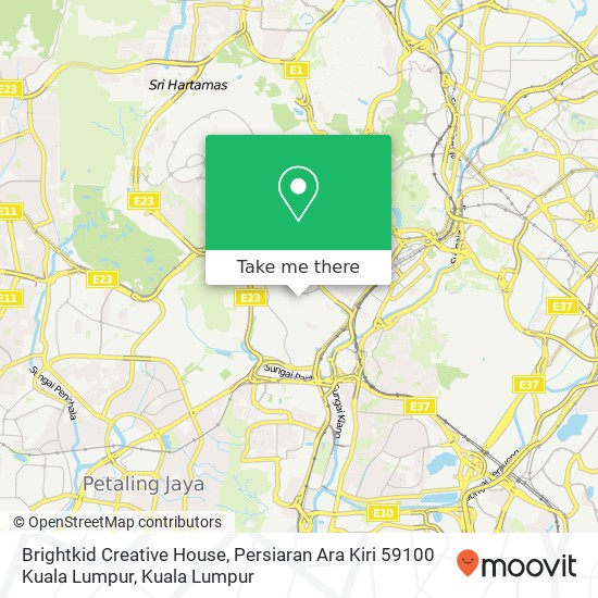 Brightkid Creative House, Persiaran Ara Kiri 59100 Kuala Lumpur map