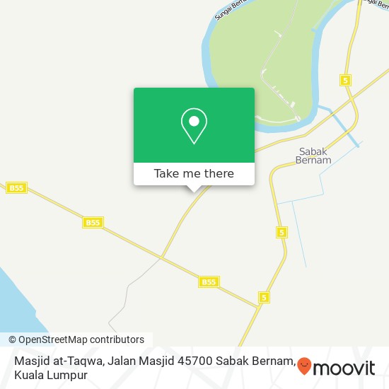 Masjid at-Taqwa, Jalan Masjid 45700 Sabak Bernam map