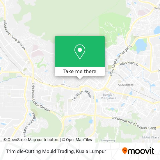 Trim die-Cutting Mould Trading map