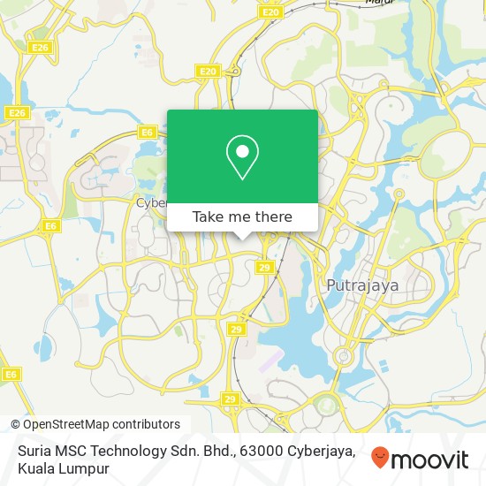 Suria MSC Technology Sdn. Bhd., 63000 Cyberjaya map