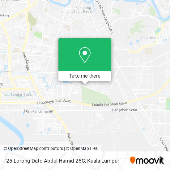 25 Lorong Dato Abdul Hamid 25C map