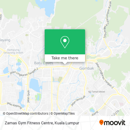 Zamas Gym Fitness Centre map