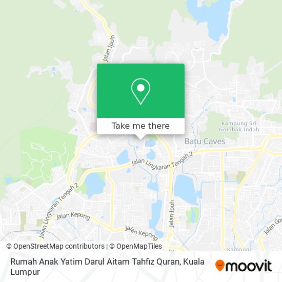 Rumah Anak Yatim Darul Aitam Tahfiz Quran map