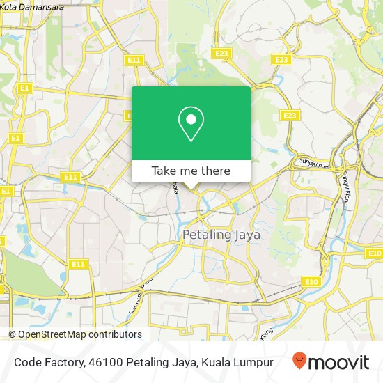 Peta Code Factory, 46100 Petaling Jaya