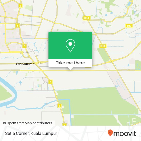 Setia Corner, Jalan Halia Muda 41200 Klang map