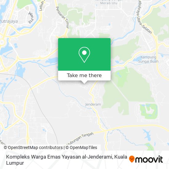 Kompleks Warga Emas Yayasan al-Jenderami map