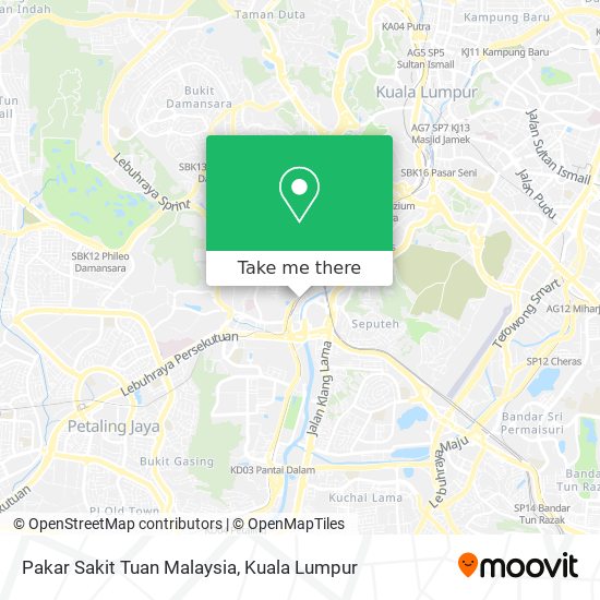 Pakar Sakit Tuan Malaysia map