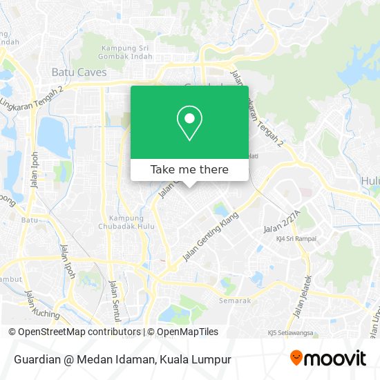 Guardian @ Medan Idaman map