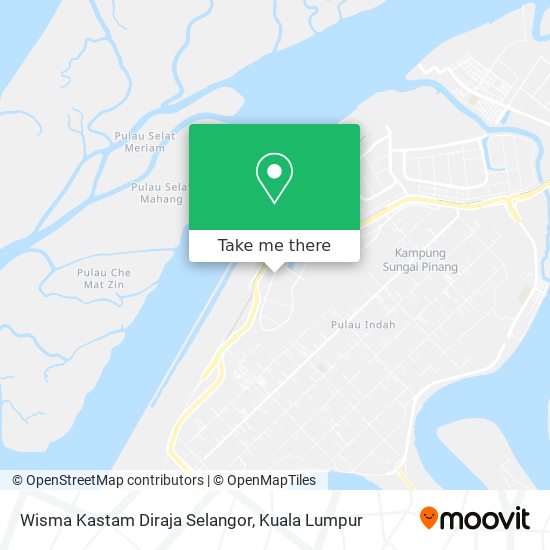 Wisma Kastam Diraja Selangor map