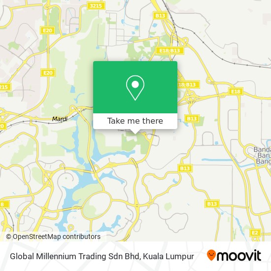 Global Millennium Trading Sdn Bhd map
