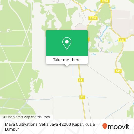 Maya Cultivations, Setia Jaya 42200 Kapar map