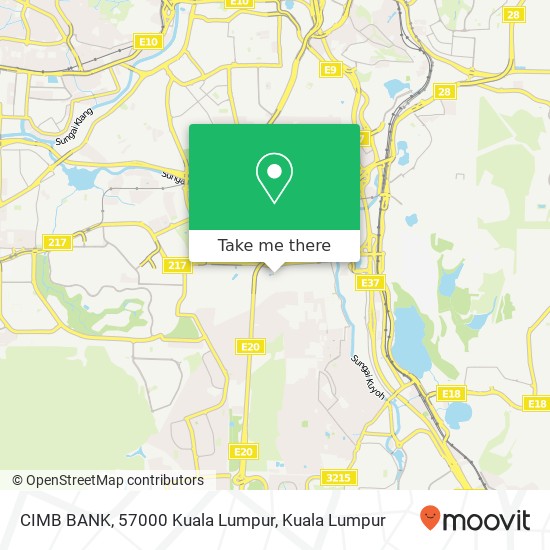 CIMB BANK, 57000 Kuala Lumpur map