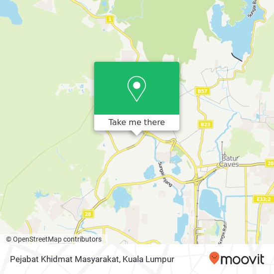 Pejabat Khidmat Masyarakat map