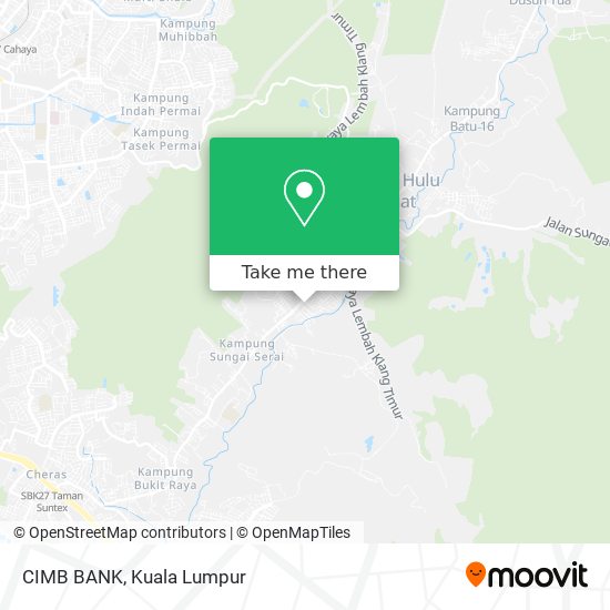 CIMB BANK map