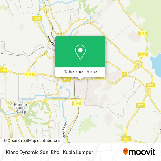 Kieno Dynamic Sdn. Bhd. map