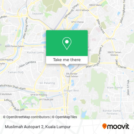 Peta Muslimah Autopart 2