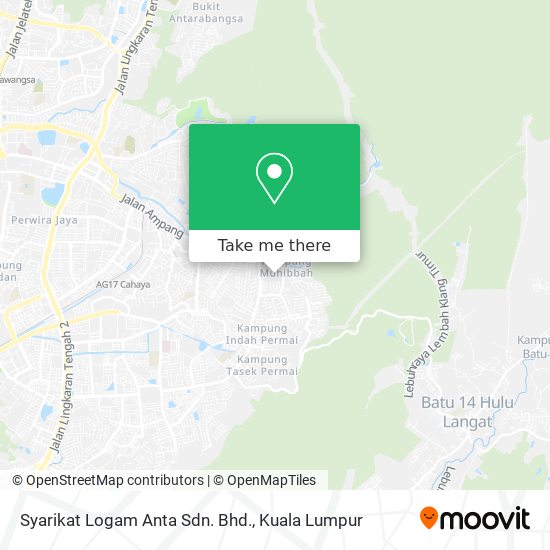 Syarikat Logam Anta Sdn. Bhd. map