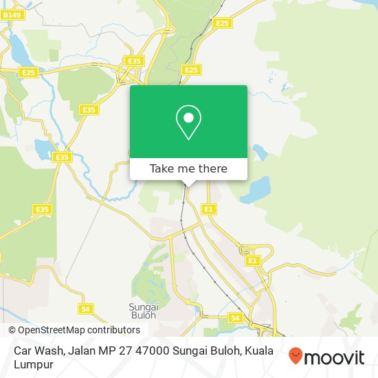 Peta Car Wash, Jalan MP 27 47000 Sungai Buloh