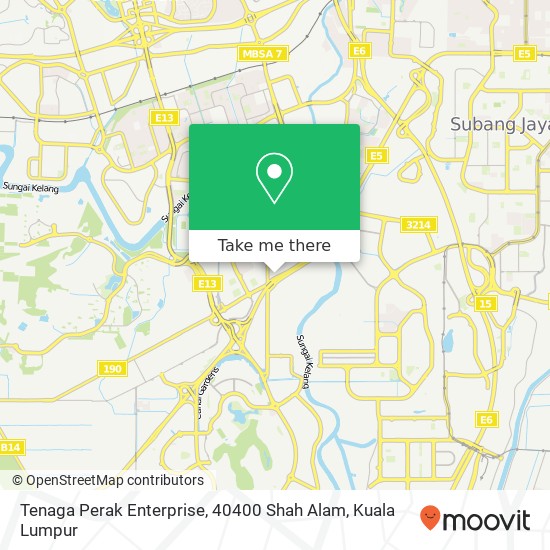 Tenaga Perak Enterprise, 40400 Shah Alam map