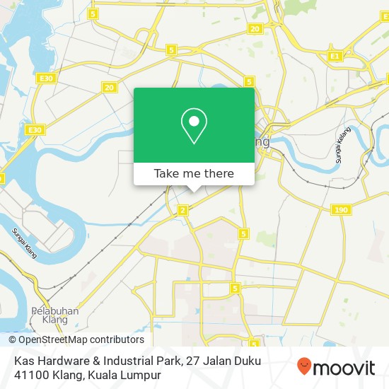 Kas Hardware & Industrial Park, 27 Jalan Duku 41100 Klang map