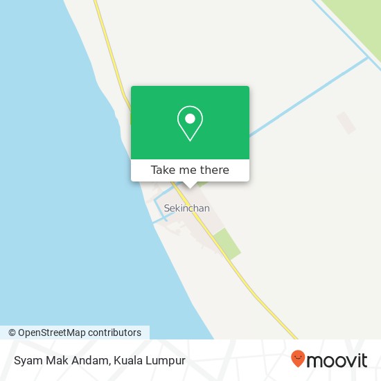 Syam Mak Andam map