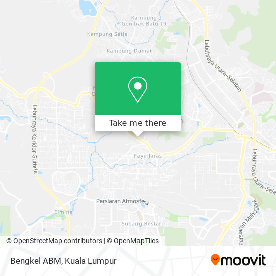 Bengkel ABM map