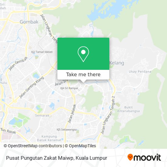 Pusat Pungutan Zakat Maiwp map