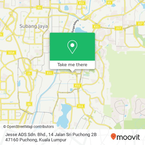 Jesse ADS Sdn. Bhd., 14 Jalan Sri Puchong 2B 47160 Puchong map