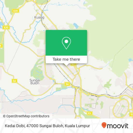 Kedai Dobi, 47000 Sungai Buloh map