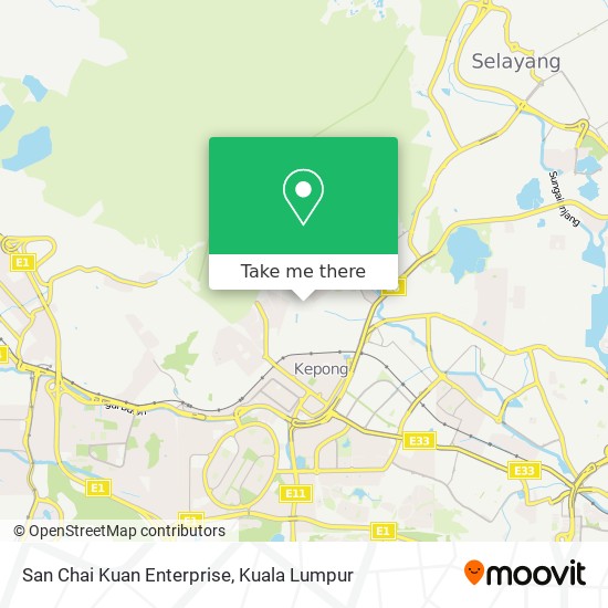 San Chai Kuan Enterprise map