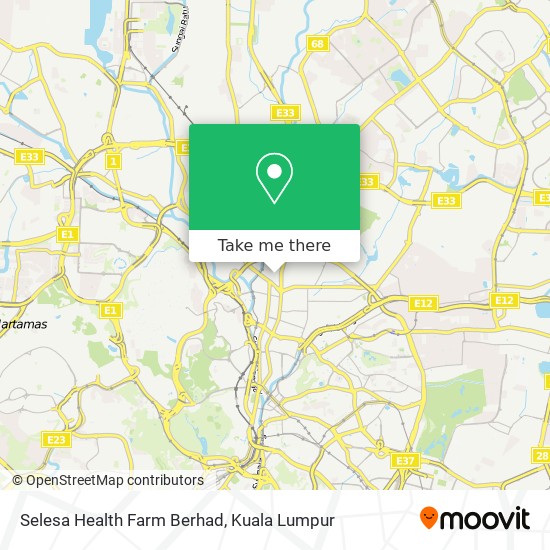 Selesa Health Farm Berhad map