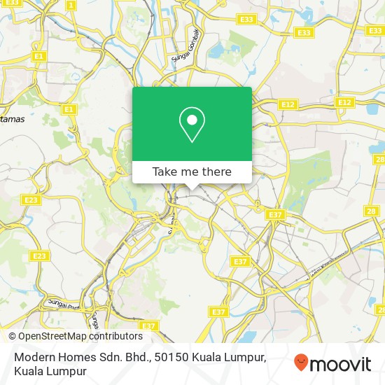 Modern Homes Sdn. Bhd., 50150 Kuala Lumpur map