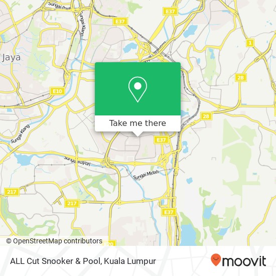 ALL Cut Snooker & Pool map