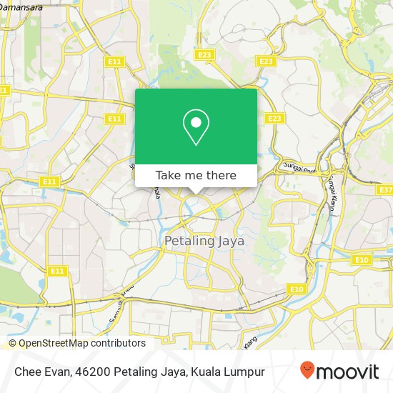 Chee Evan, 46200 Petaling Jaya map