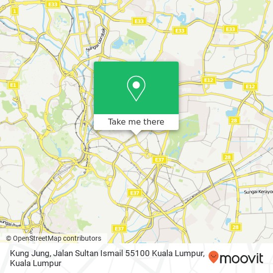 Peta Kung Jung, Jalan Sultan Ismail 55100 Kuala Lumpur