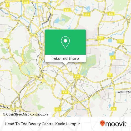 Head To Toe Beauty Centre map