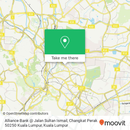Alliance Bank @ Jalan Sultan Ismail, Changkat Perak 50250 Kuala Lumpur map