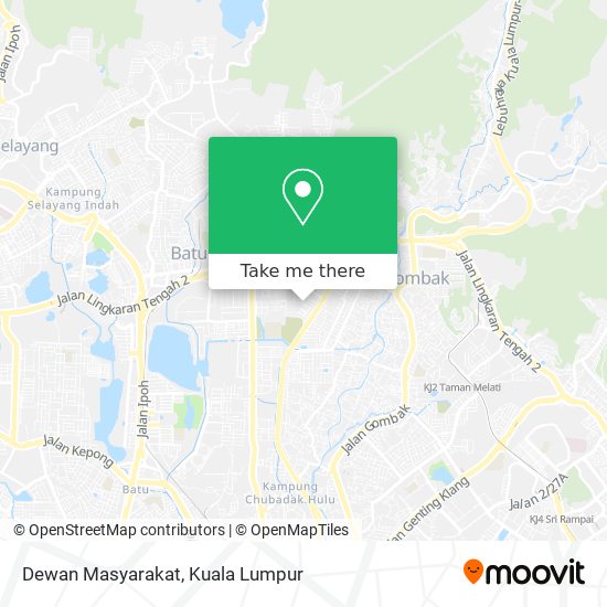 Dewan Masyarakat map