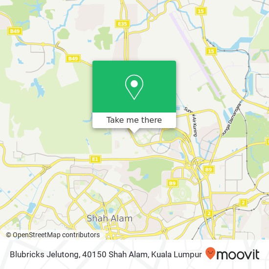Blubricks Jelutong, 40150 Shah Alam map