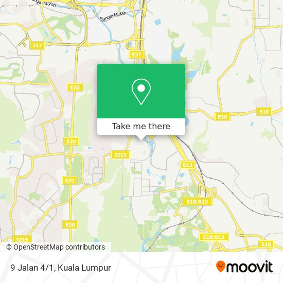 9 Jalan 4/1 map