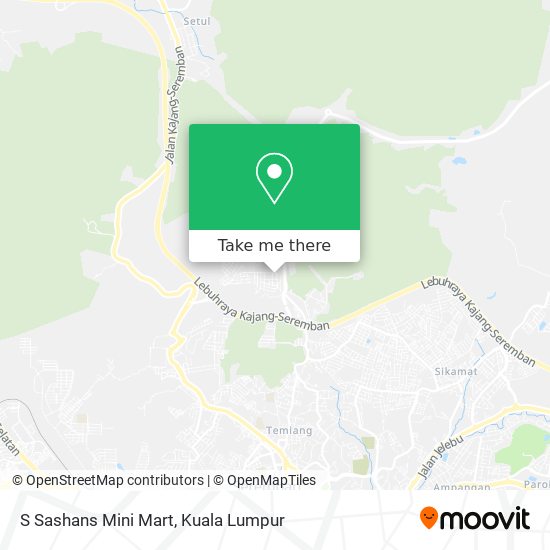 S Sashans Mini Mart map