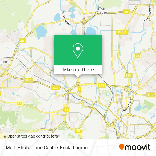 Multi Photo Time Centre map