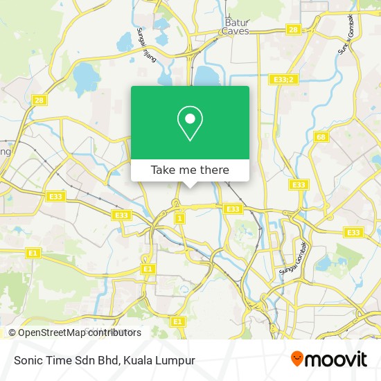 Sonic Time Sdn Bhd map