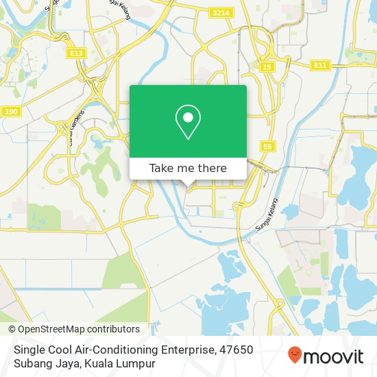 Single Cool Air-Conditioning Enterprise, 47650 Subang Jaya map